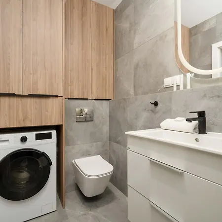 Stylowy Z Widokiem Browary Wrocławskie By Renters Prestige Apartament Wrocław